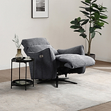 Whitmore-swivel-electric-recliner-grey-chair from Roseland Furniture