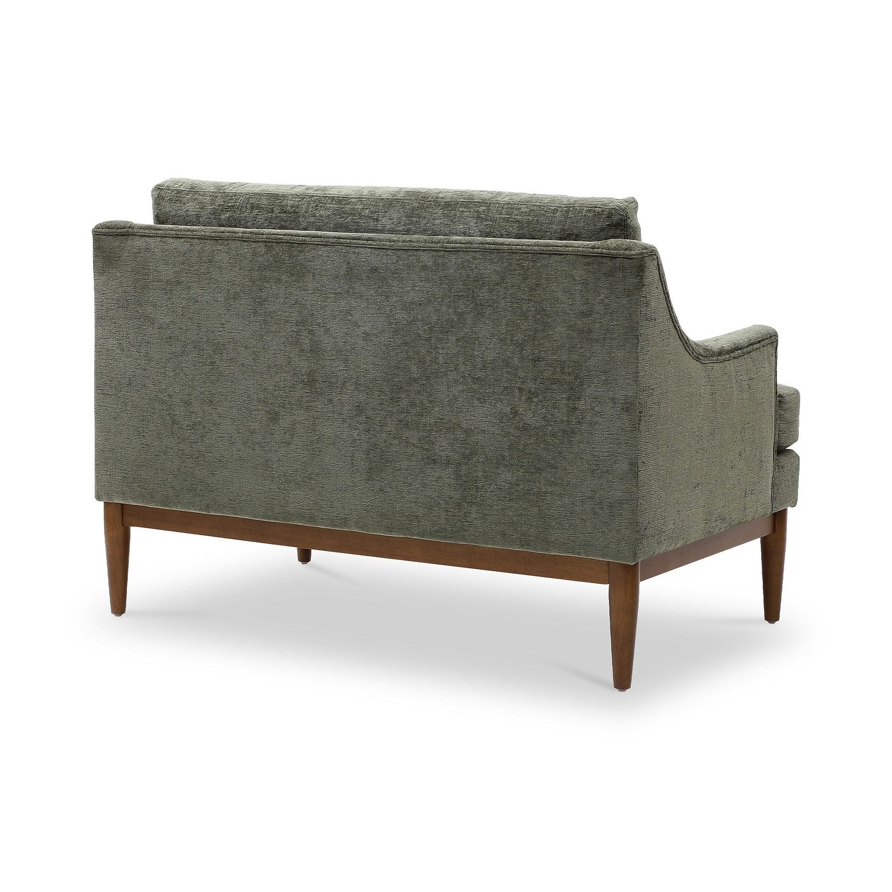 Kendrick Chenille 2 Seater Sofa Olive from Roseland Furniture