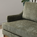 Kendrick Chenille 2 Seater Sofa Olive from Roseland Furniture