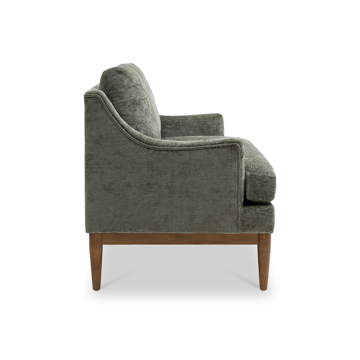 Kendrick Chenille 2 Seater Sofa Olive from Roseland Furniture