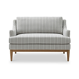 Kendrick Chenille 2 Seater Sofa Stripe from Roseland Furniture