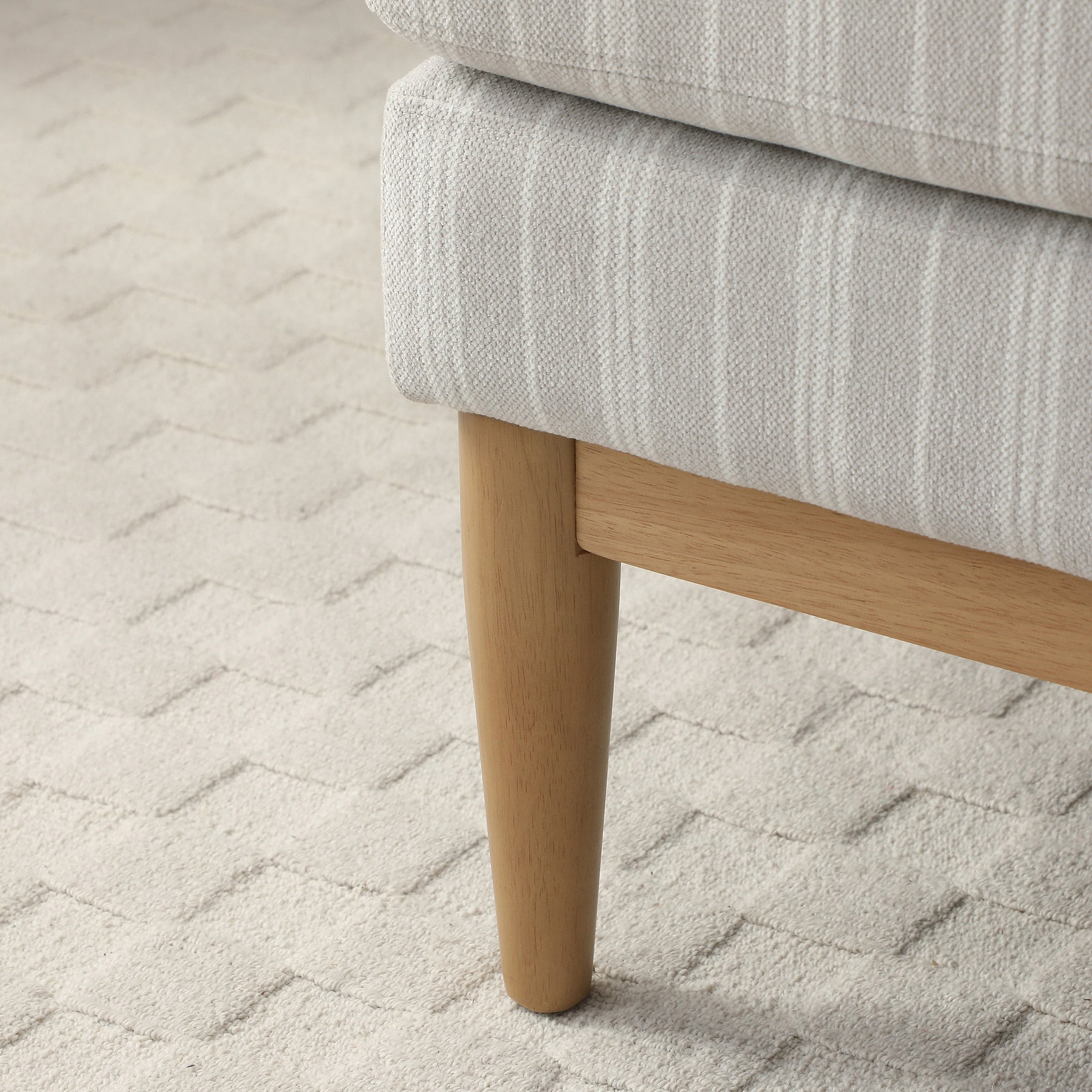 Kendrick Chenille 2 Seater Sofa Stripe from Roseland Furniture