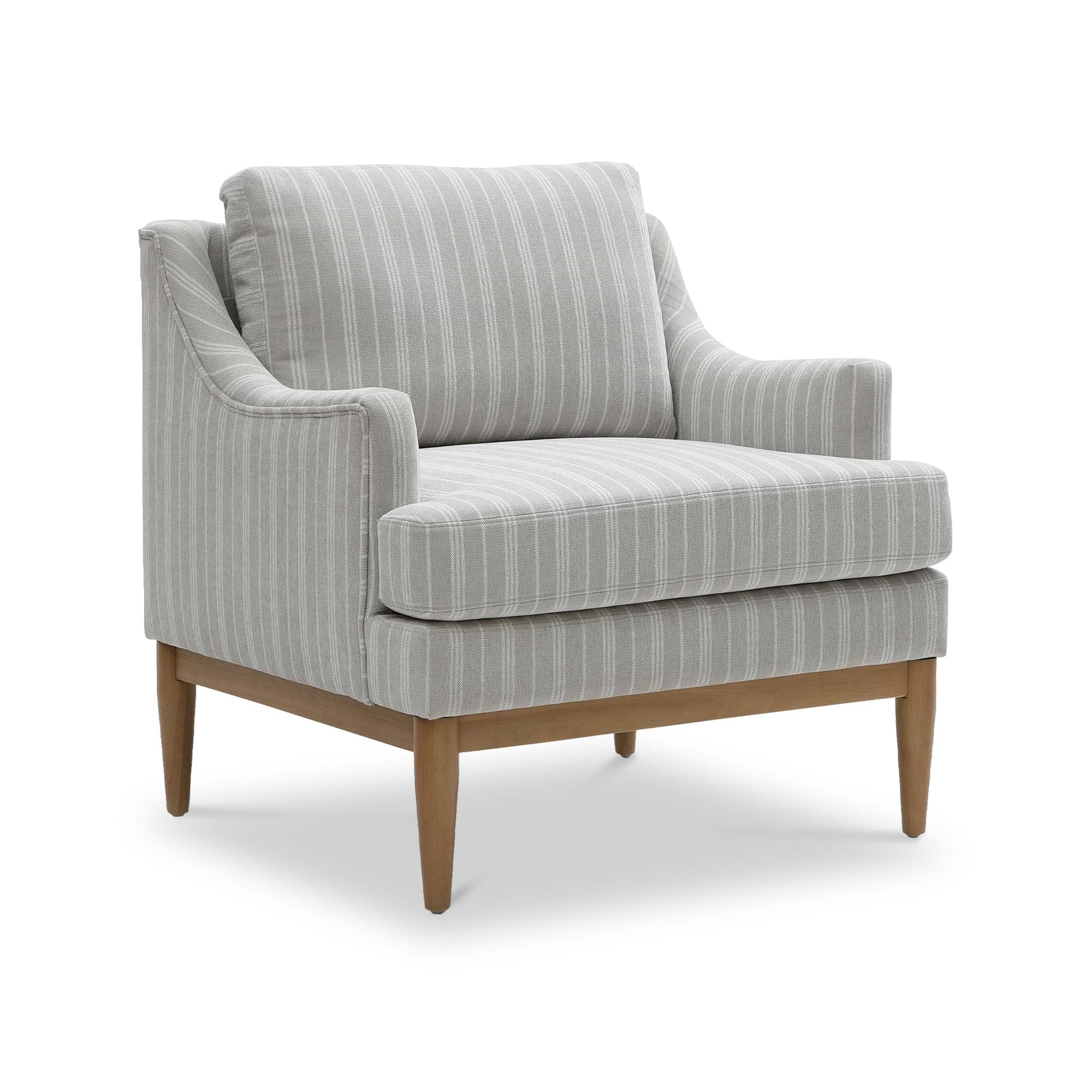 Kendrick Chenille Chair Stripe from Roseland Furniture