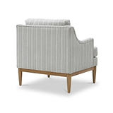 Kendrick Chenille Chair Stripe from Roseland Furniture