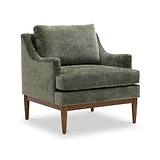 Kendrick Chenille Chair Olive from Roseland Furniture