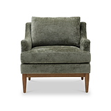 Kendrick Chenille Chair Olive from Roseland Furniture