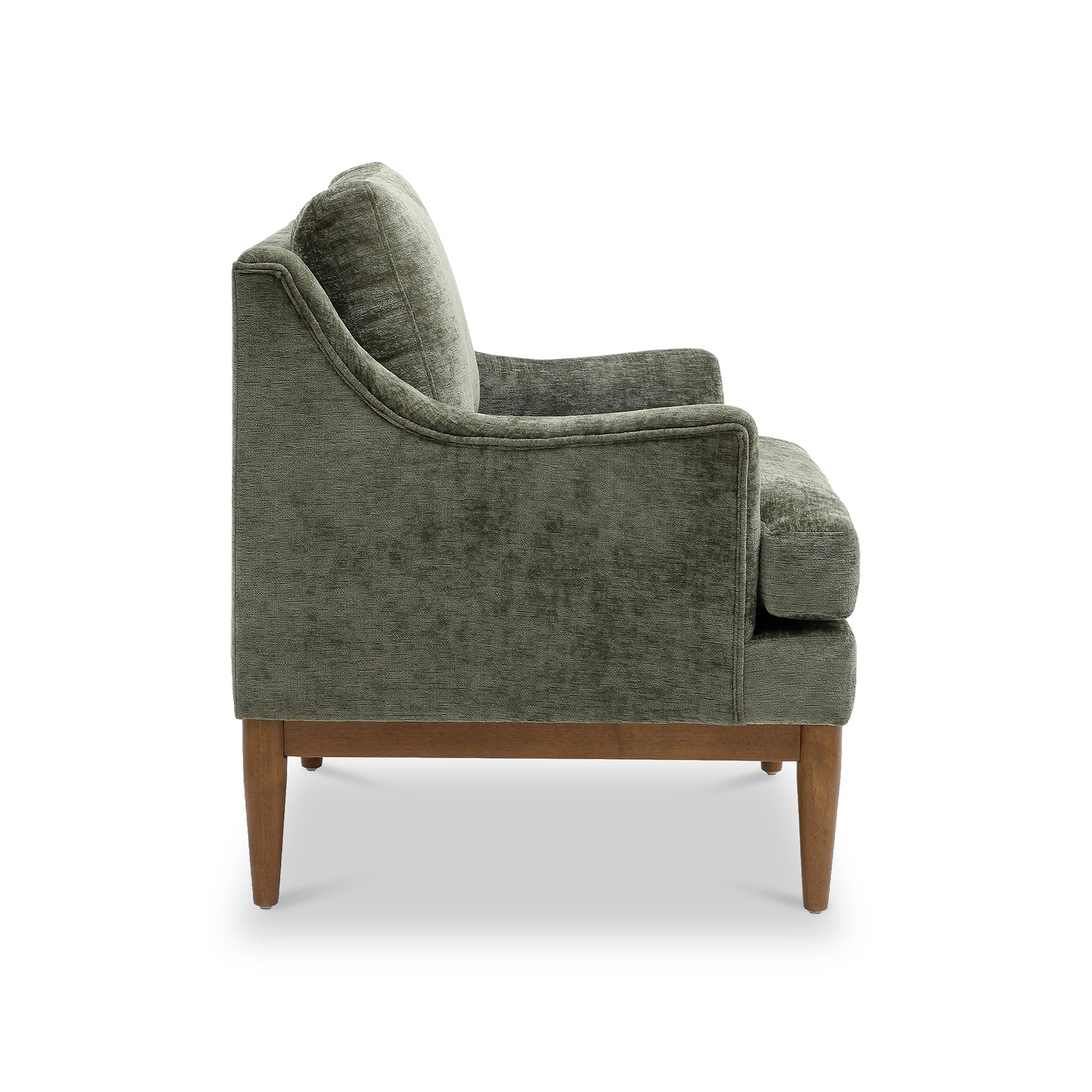 Kendrick Chenille Chair Olive from Roseland Furniture