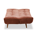 Wallace Plush Chenille Sofabed Terracotta from Roseland Furniture