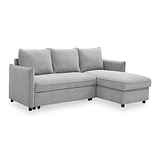 Keya Boucle Pop Up Chaise Sofa Bed from Roseland Furniture