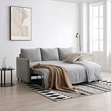 Keya Boucle Pop Up Chaise Sofa Bed from Roseland Furniture