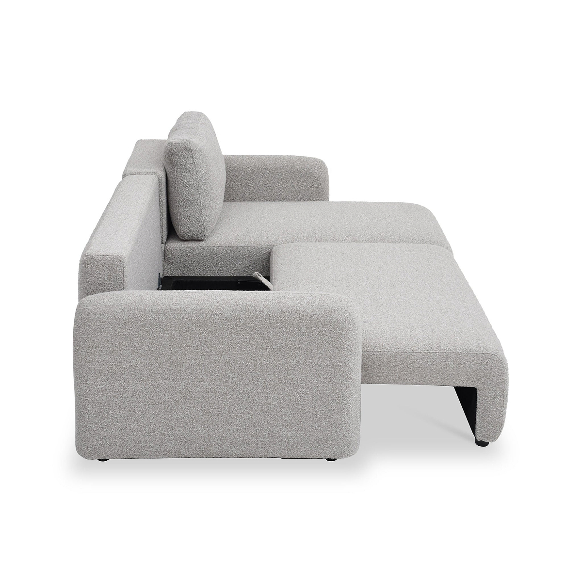 Marla Soft Boucle Chaise Sofabed from Roseland Furniture