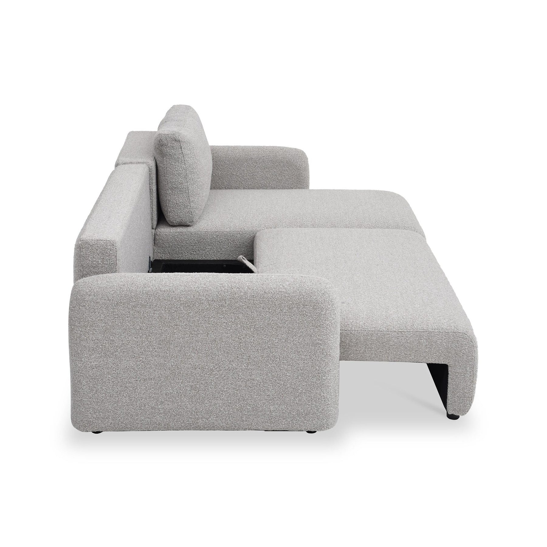Marla Soft Boucle Chaise Sofabed from Roseland Furniture