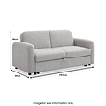 Marla Soft Boucle 2 Seater Sofabed from Roseland Furniture