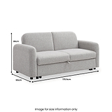 Marla Soft Boucle 2 Seater Sofabed from Roseland Furniture