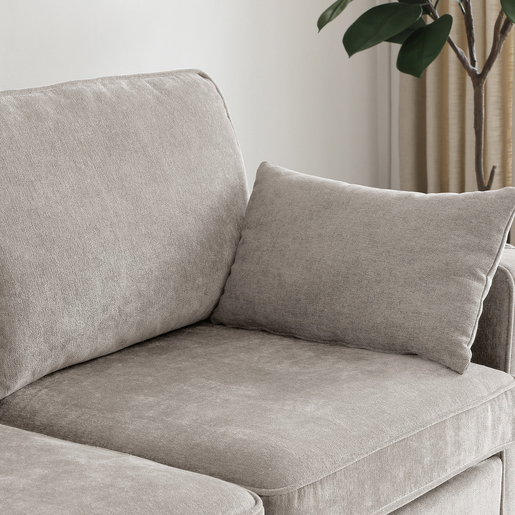 Westcott Natural 2 Seater Sofa Bed With Foam Mattress from Roseland Furniture