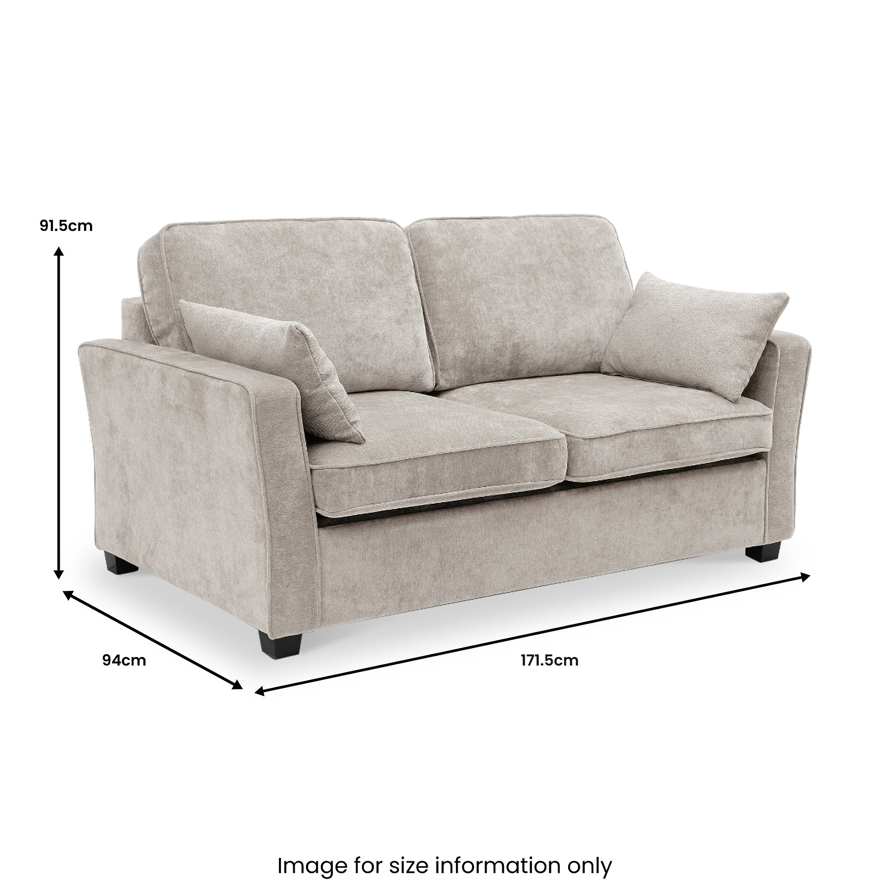 Westcott 2 Seater Sofa Bed With Pocket Sprung Mattress from Roseland Furniture