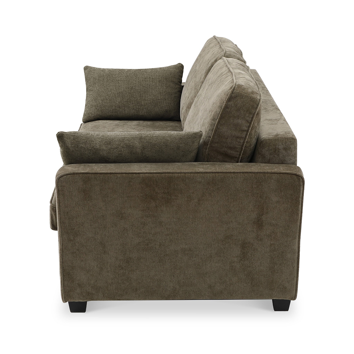 Westcott Olive 2 Seater Sofa Bed With Foam Mattress from Roseland Furniture