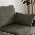 Westcott 2 Seater Sofa Bed w Pocket Mattress Olive from Roseland Furniture
