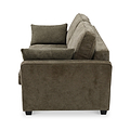 Westcott 2 Seater Sofa Bed w Pocket Mattress Olive from Roseland Furniture
