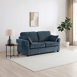 Westcott Navy Blue 2 Seater Sofa Bed With Foam Mattress from Roseland Furniture