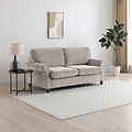 Blythe 2 Seater Sofa Bed W Pocket Mattress Natural from Roseland Furniture