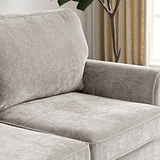 Blythe 2 Seater Sofa Bed W Pocket Mattress Natural from Roseland Furniture