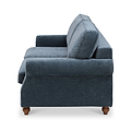 Blythe Navy 2 Seater Sofa Bed With Foam Mattress from Roseland Furniture