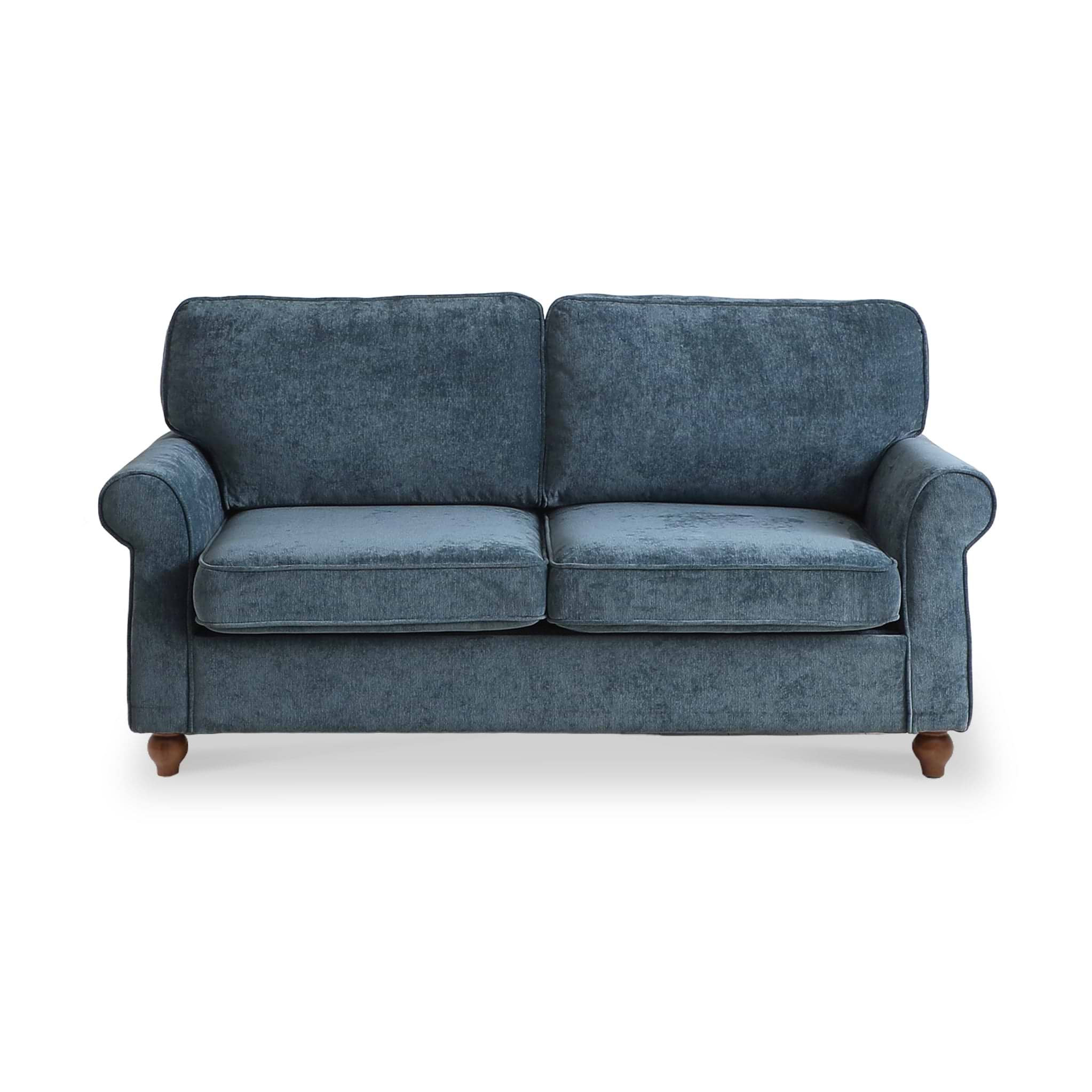 Blythe Navy 2 Seater Sofa Bed With Foam Mattress from Roseland Furniture