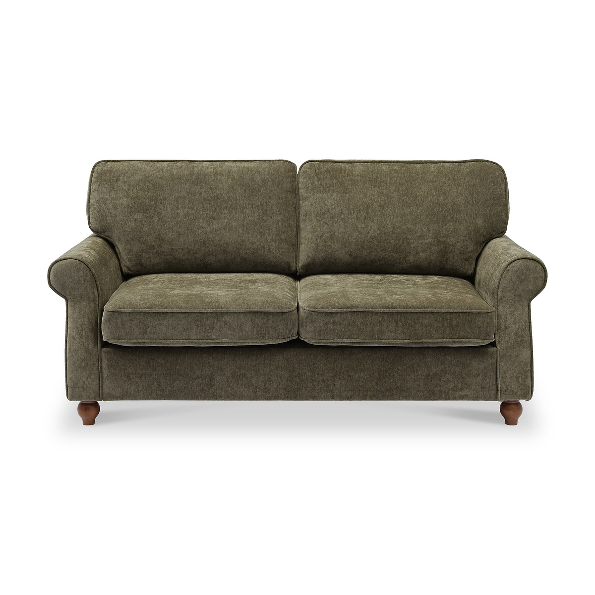 Blythe 2 Seater Sofa Bed w Pocket Mattress Olive from Roseland Furniture