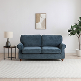 Blythe 2 Seater Sofa Navy from Roseland Furniture