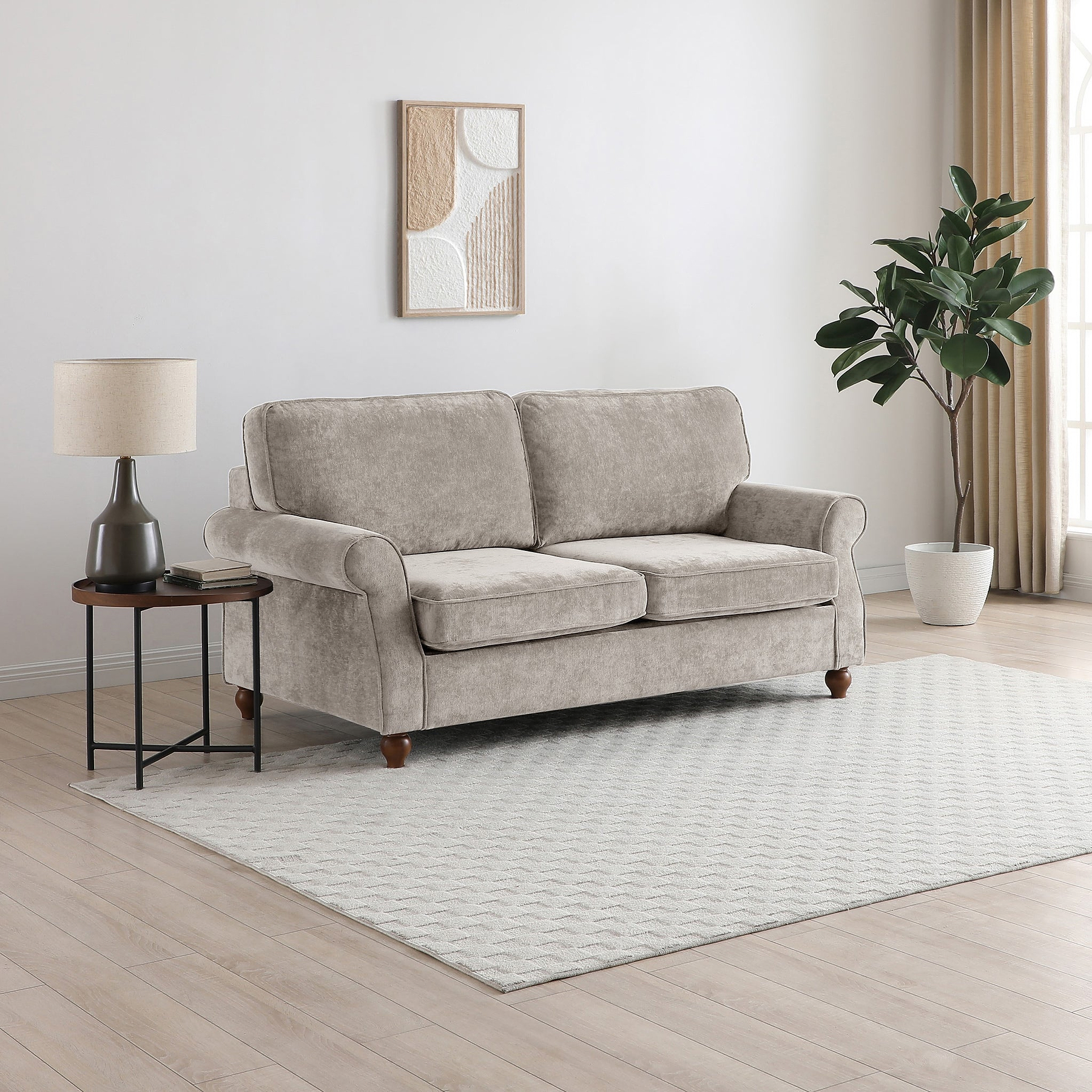 Blythe 2 Seater Sofa Natural from Roseland Furniture