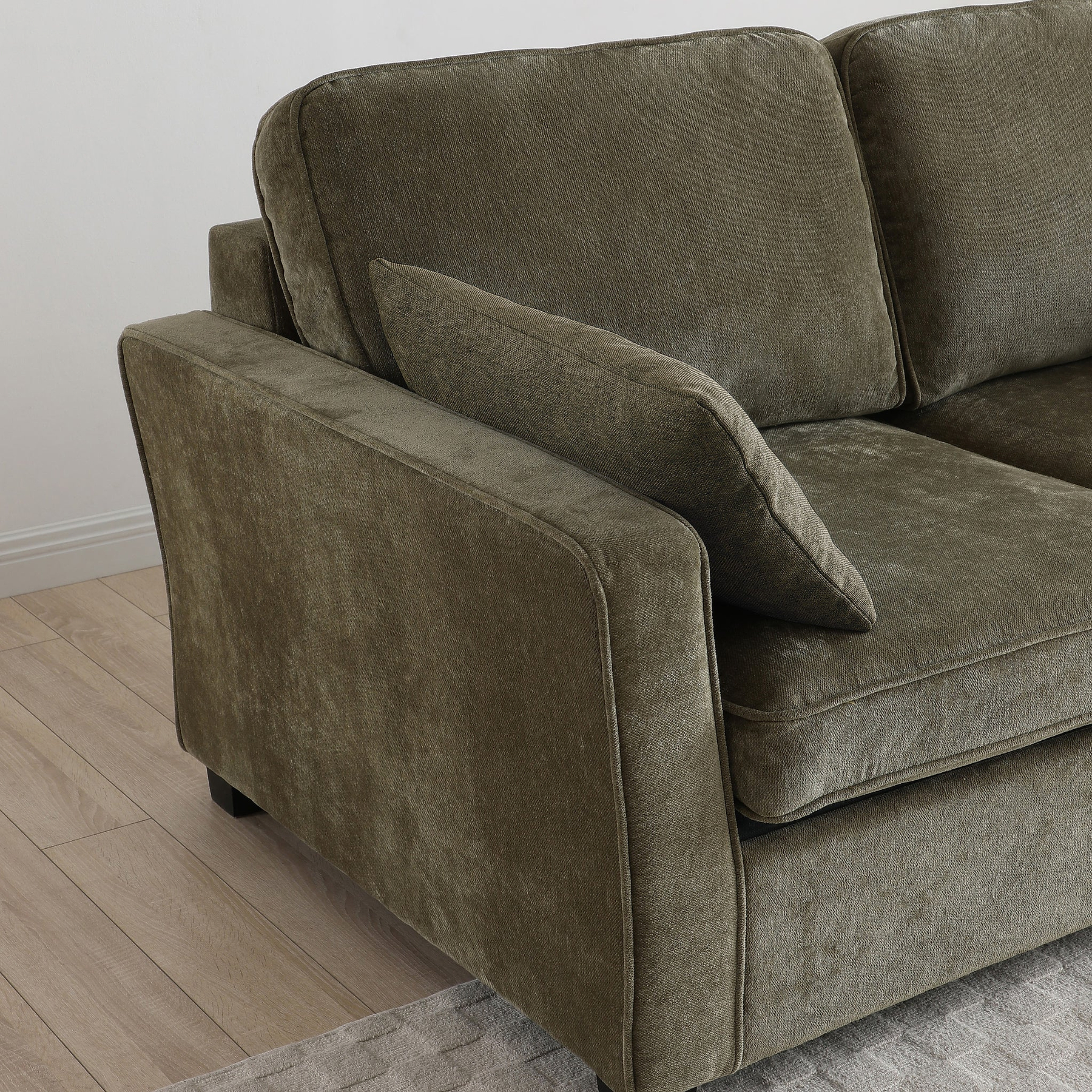 Westcott 2 Seater Sofa Olive from Roseland Furniture