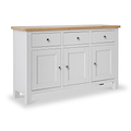 Farrow Grey Large Sideboard Cabinet by Roseland Furniture