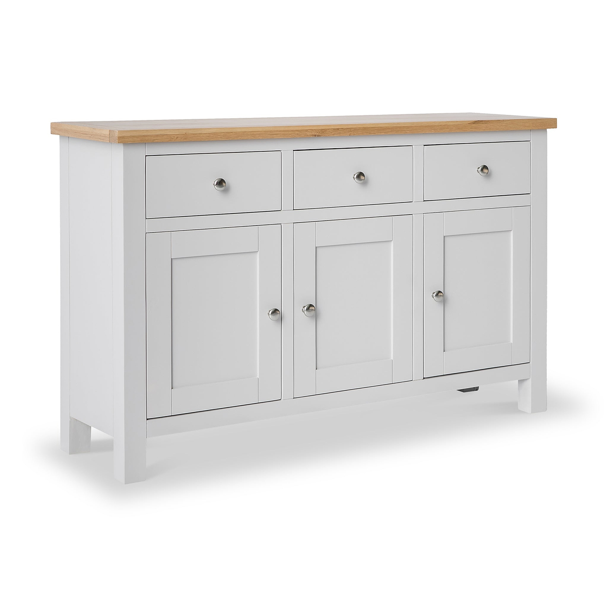 Farrow Grey Large Sideboard Cabinet by Roseland Furniture