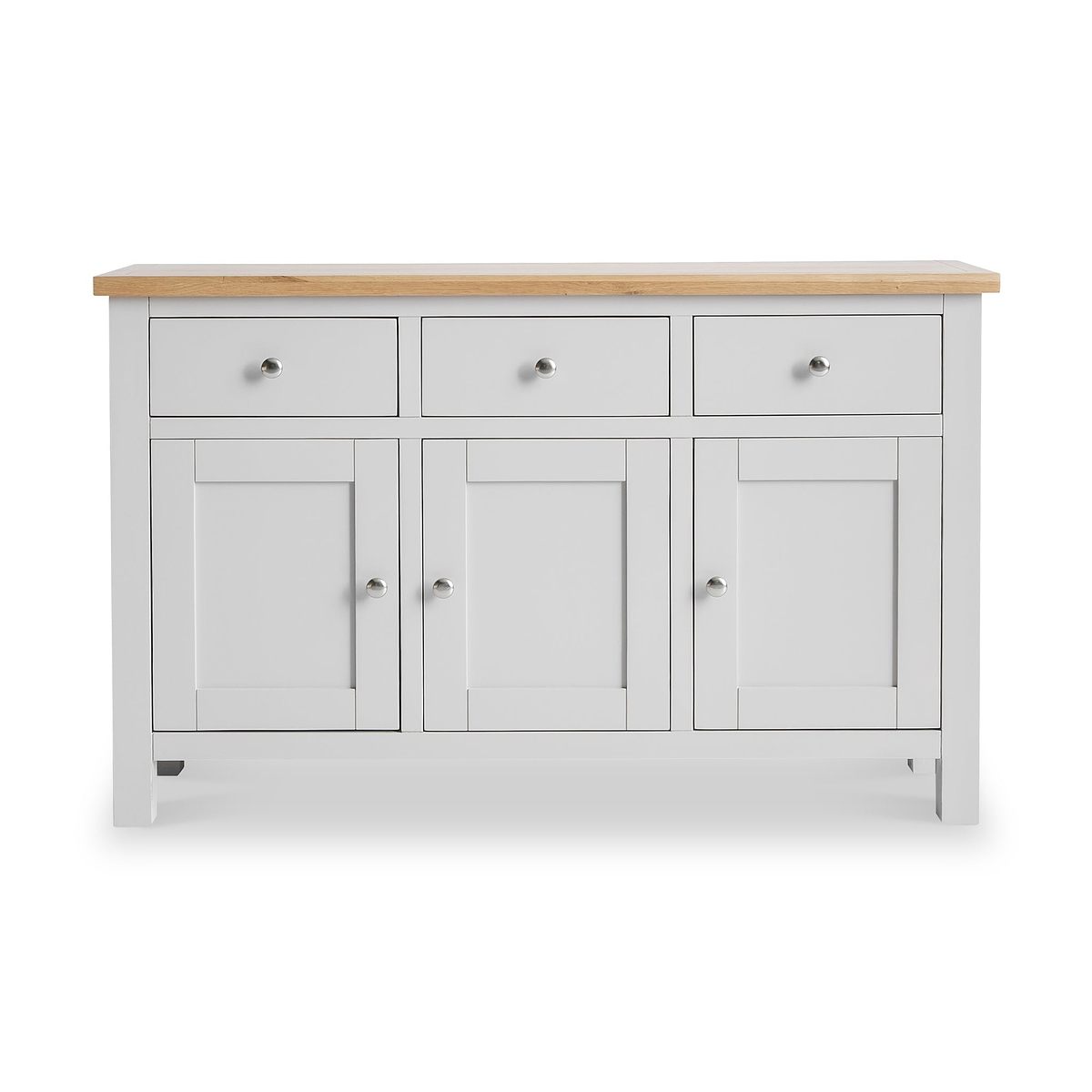 Farrow Grey Large Sideboard Cabinet by Roseland Furniture