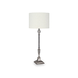 Canterbury Antique Silver Metal Table Lamp from Roseland Furniture