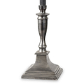 Canterbury Antique Silver Metal Table Lamp