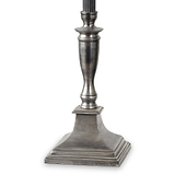 Canterbury Antique Silver Metal Table Lamp