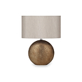 Mabel Bronze Dot Textured Ceramic Table Lamp from Roseland Furniture