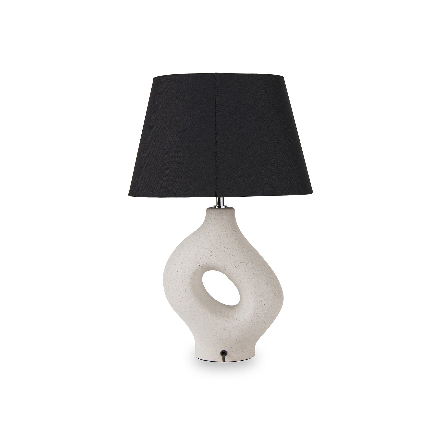 Ulla Monochrome Organic Ceramic Table Lamp