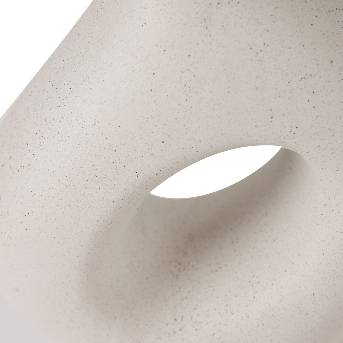 Ulla Monochrome Organic Ceramic Table Lamp