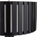 Rabanne Slatted Black Wood Tripod Table Lamp