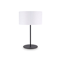 Elin Matt Black & Ivory Table Lamp from Roseland Furniture