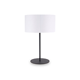 Elin Matt Black & Ivory Table Lamp from Roseland Furniture