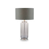 Vivienne Grey Ombre Glass Table Lamp from Roseland Furniture