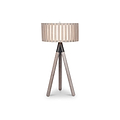 Rabanne Slatted Antique Wood Tripod Table Lamp from Roseland Furniture