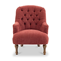 Bianca Chenille Armchair Berry from Roseland Furniture