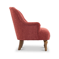 Bianca Chenille Armchair Berry from Roseland Furniture