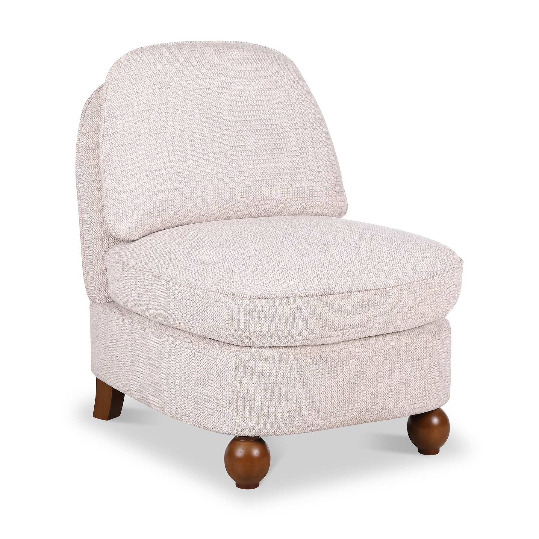 Airedale Chenille Accent Chair Natural from Roseland Furniture