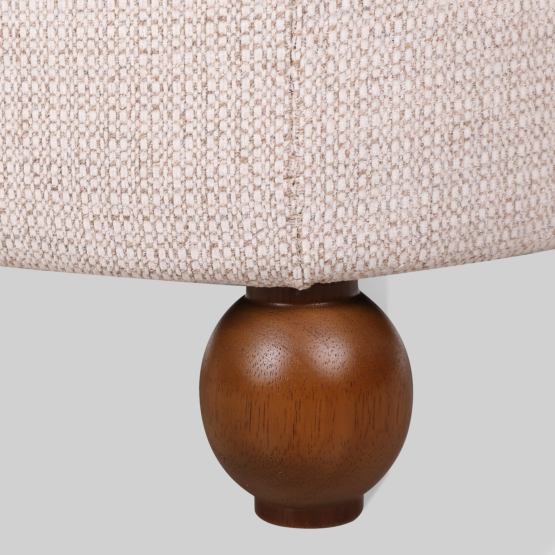 Airedale Chenille Accent Chair Natural from Roseland Furniture